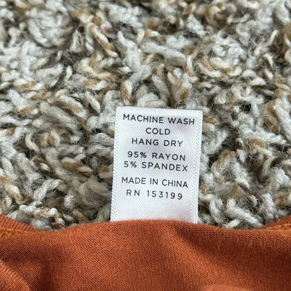 Lou Lou & Company Rust Baby Romper | 12-24M - Picture 6 of 6